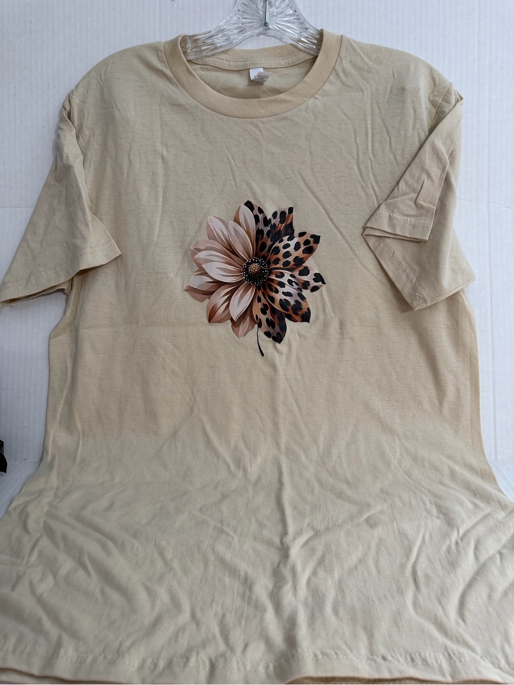 Zuni Sportwear Ladies Animal Print Flower T Shirt